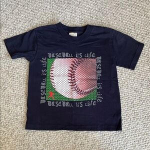 Toddlers’ Baseball Graphic Tee